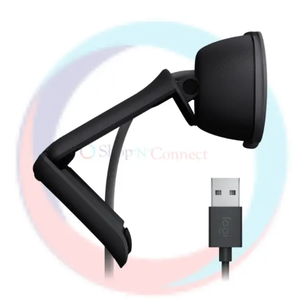 Logitech Brio 100 - Full HD 1080p Webcam with Auto Light Correction - Image 2