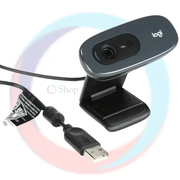 Logitech C270 HD Webcam - Crystal Clear Video Calling - Image 3